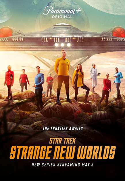 Poster Phim Chiến Tranh Giữa Các Vì Sao: Thế Giới Mới Lạ Phần 1 (Star Trek: Strange New Worlds Season 1)